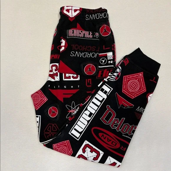 JORDAN Sweatpants - graphics all over - brand new